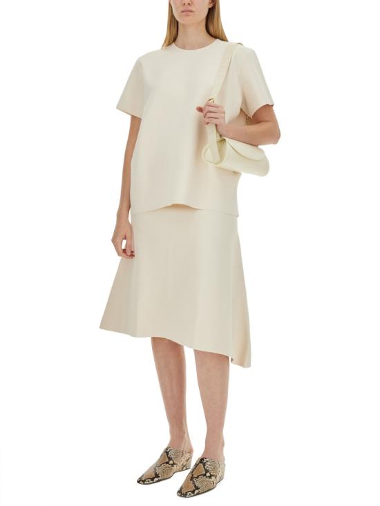 26SS 질샌더 반팔 티셔츠 J04GP0005 J18208105 POWDER - JIL SANDER