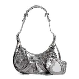 26SS 발렌시아가 LE CAGOLE 르 카골 XS 숄더백 671309 0GT3Y8122 SILVER - BALENCIAGA