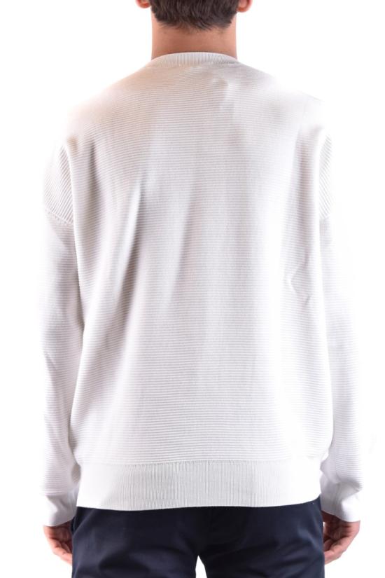  엠포리오 아르마니 스웨터 3L1MXD 1MHYZ0101 White - EMPORIO ARMANI
