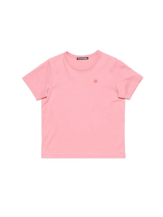 26SS [키즈] 아크네 스튜디오 티셔츠 DL0037K CKQ PINK