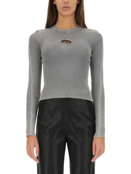 24FW 디젤 긴팔 티셔츠 A16735 0DBDI9DT GREY