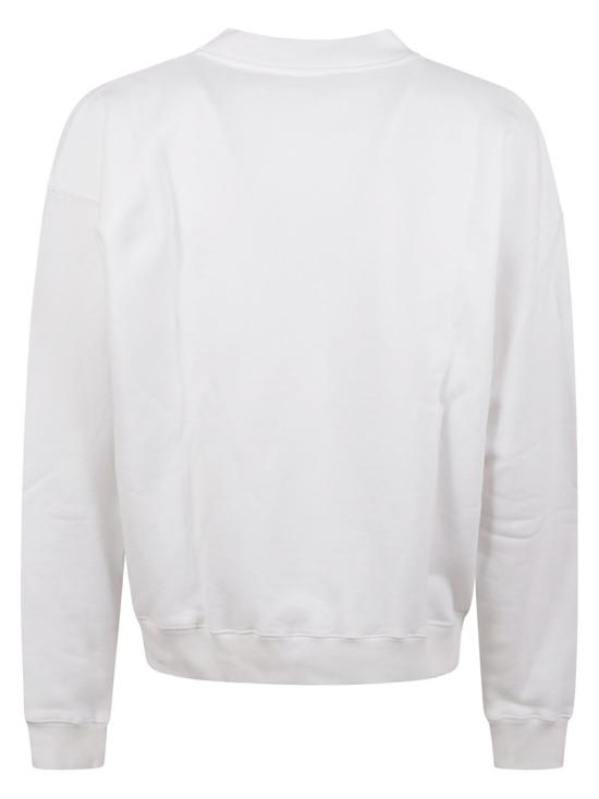 25SS 오프화이트 긴팔 티셔츠 OMBA054C99FLE0060110 White - OFF WHITE
