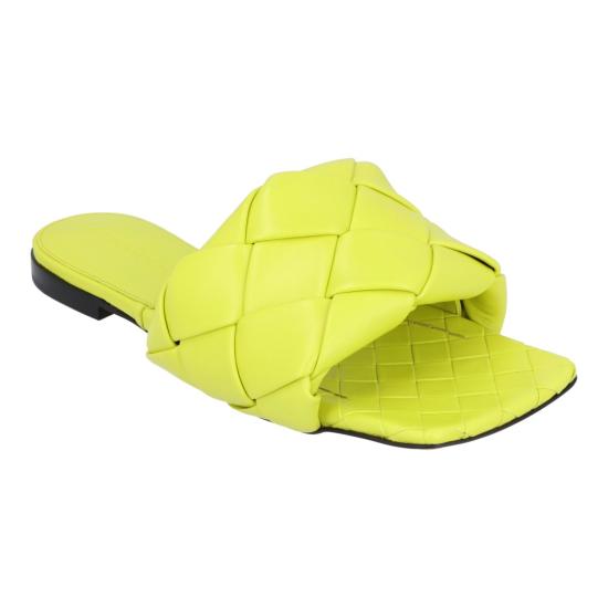  보테가베네타 샌들 608853VBSS07278 Yellow - BOTTEGA VENETA