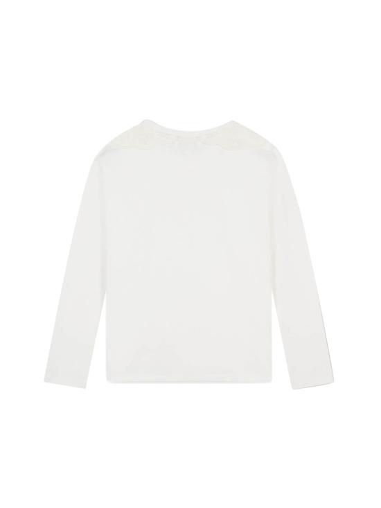 25FW [키즈] 끌로에 티셔츠 C20249K 117 WHITE - CHLOE