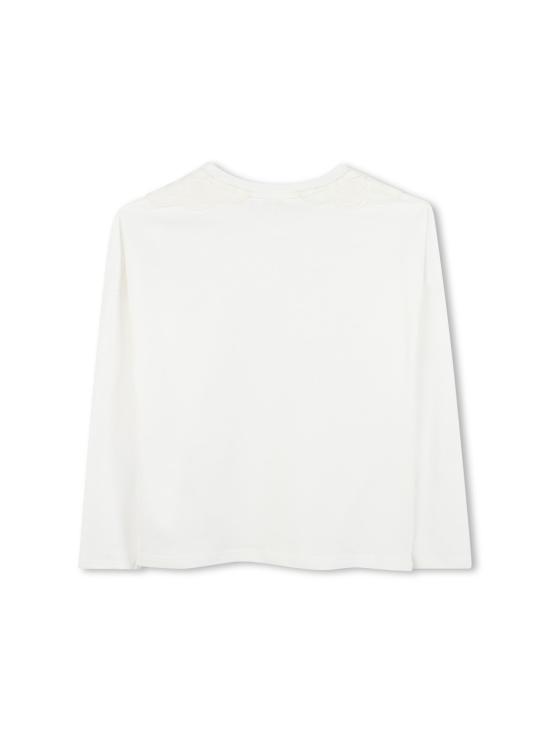 26SS [키즈] 끌로에 티셔츠 C20249K 117 WHITE - CHLOE