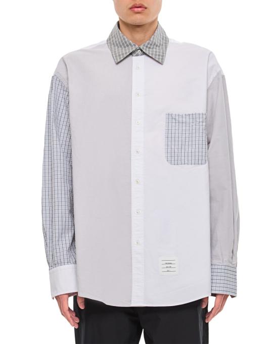 톰브라운 긴팔 셔츠 MWL381FF0313100 Grey