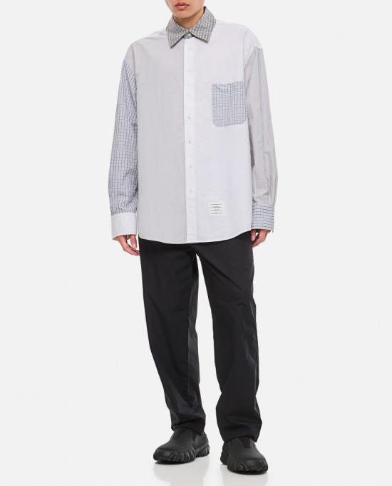  톰브라운 긴팔 셔츠 MWL381FF0313100 Grey - THOM BROWNE
