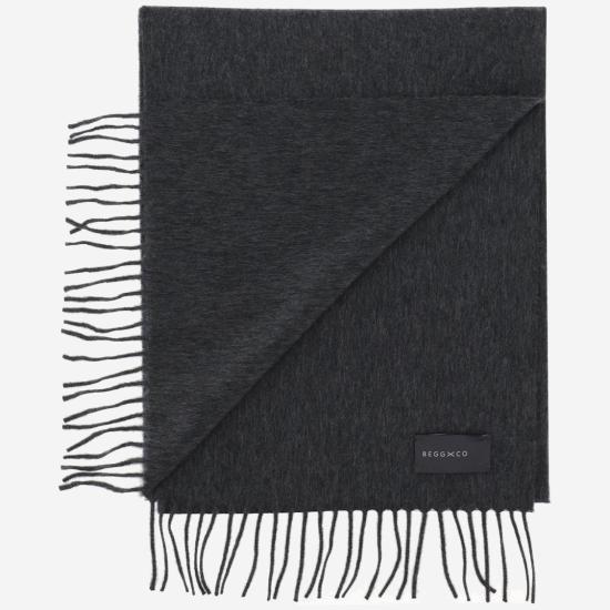  알렉스 베그 머플러/스카프 ARRANFERGUSONDARK GREY Black - ALEX BEGG