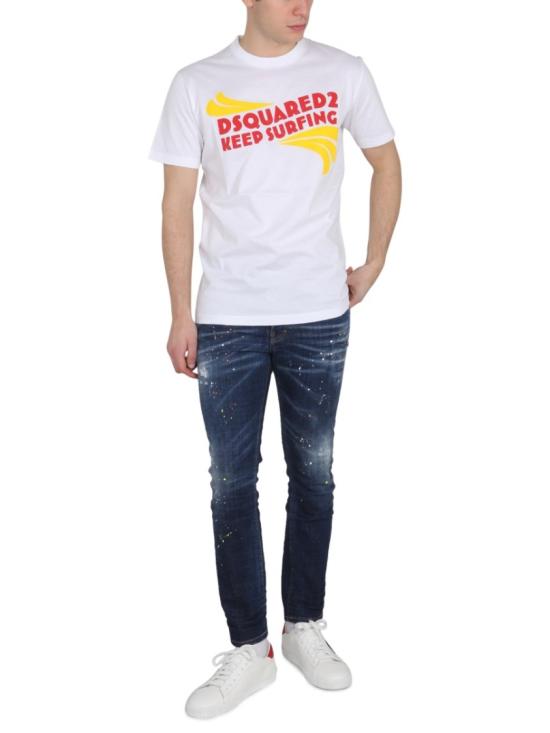  디스퀘어드2 반팔 티셔츠 S74GD1088 S23009100 White - DSQUARED2