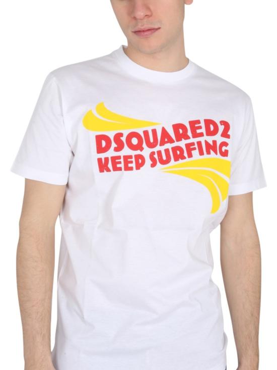  디스퀘어드2 반팔 티셔츠 S74GD1088 S23009100 White - DSQUARED2