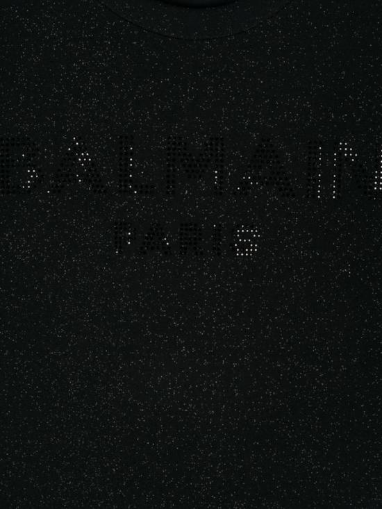  [키즈] 발망 티셔츠 BV8R81K J0445930ME BLACK - BALMAIN