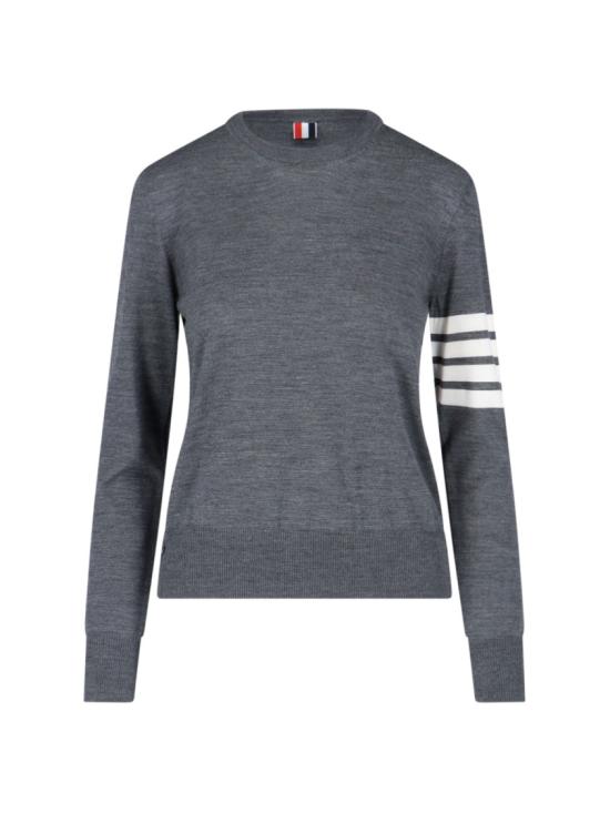 25FW 톰브라운 4바 릴렉스드 스웨터 FKA280A Y1014035 Grey