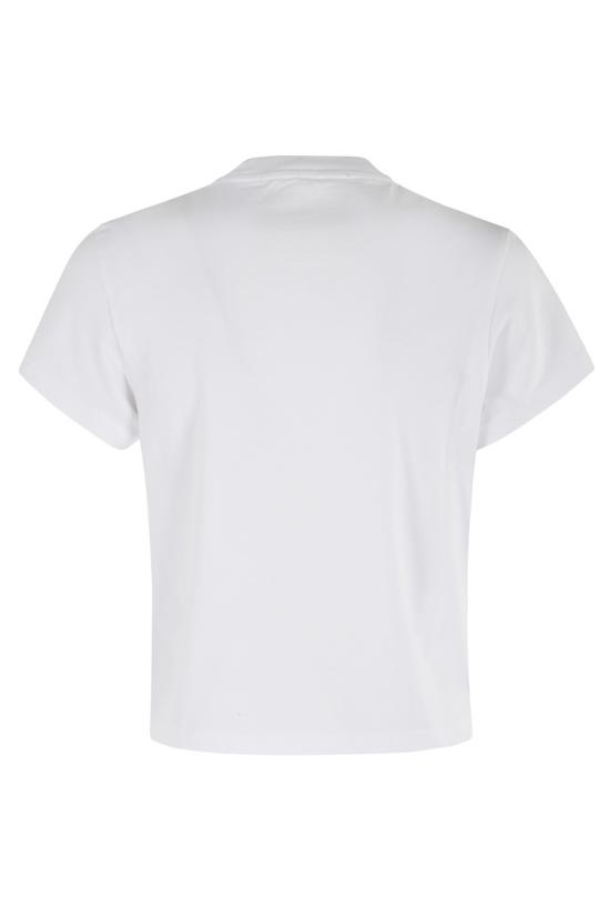 25FW 알렉산더 왕 반팔 티셔츠 1CC3251103 097 White - ALEXANDER WANG