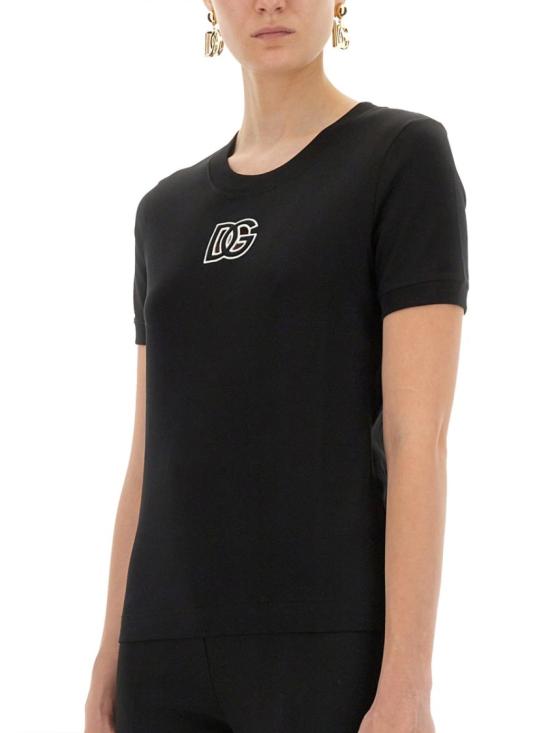 25FW 돌체앤가바나 탑 F8N08Z GDC9WN0000 Black - DOLCE & GABBANA