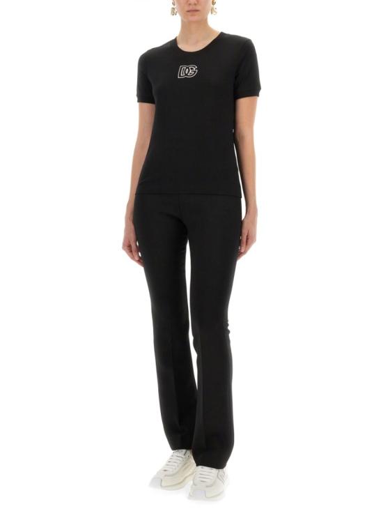 25FW 돌체앤가바나 탑 F8N08Z GDC9WN0000 Black - DOLCE & GABBANA