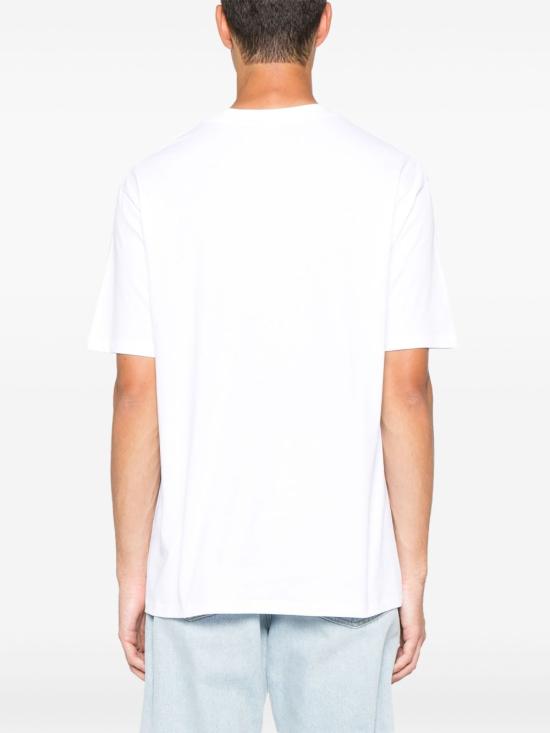 25FW 발망 반팔 티셔츠 DH1EG000BB17 GAB White - BALMAIN