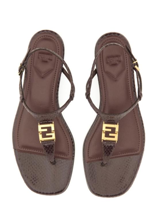  펜디 F폴드 샌들 8Y8713 AUEEF1SIZ Brown - FENDI