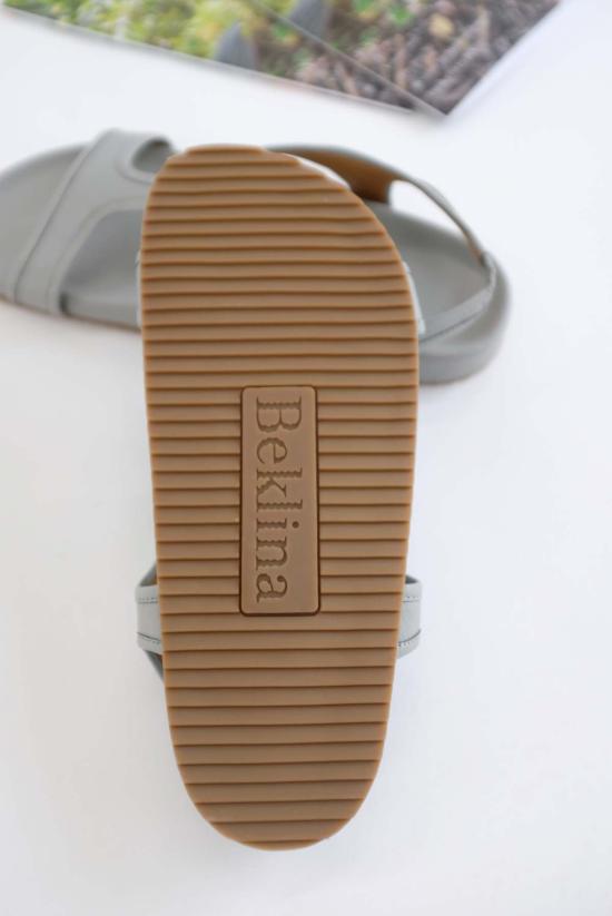  베클리나 샌들 구비  그레이 - BEKLINA