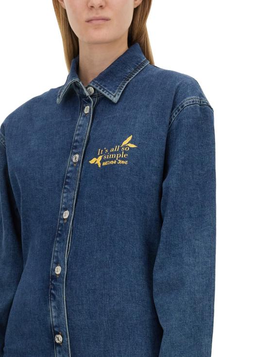 24FW 모스키노 원피스 04048223 1282 DENIM - MOSCHINO