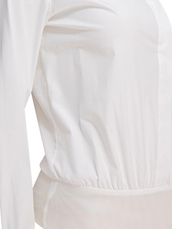 25SS 막스마라 바디수트 티셔츠 2511111453600 White - MAX MARA