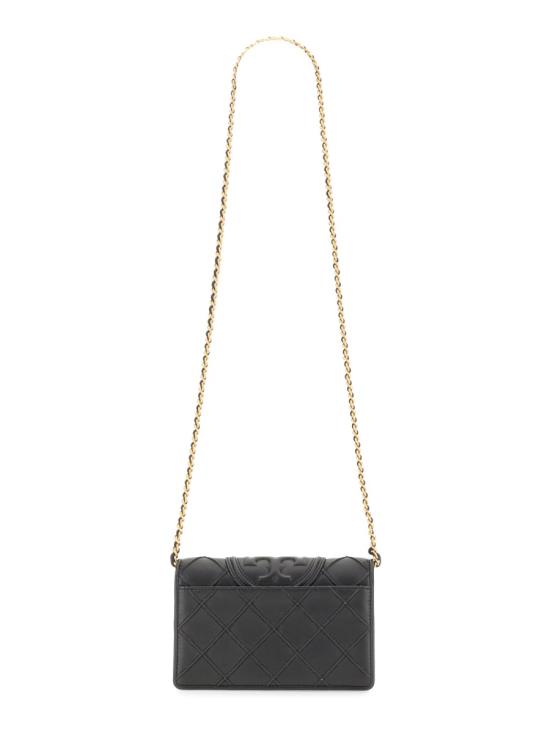 26FW 토리버치 플래밍 소프트 체인 월렛 138853 001 BLACK - TORY BURCH