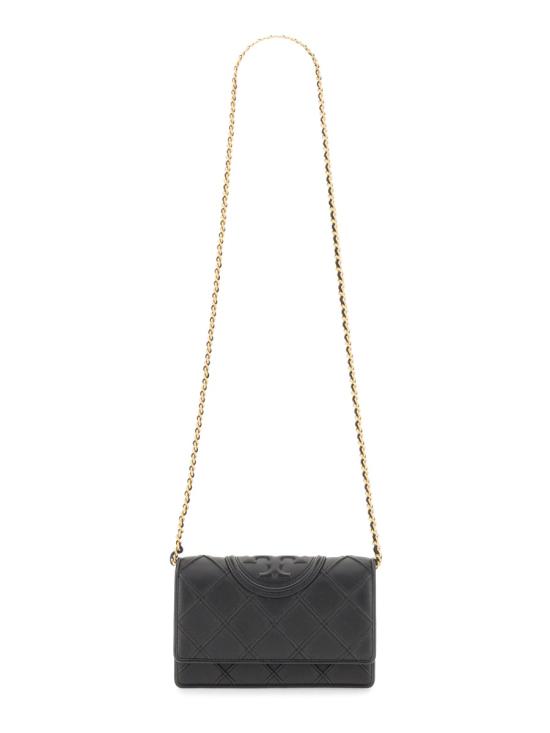 26FW 토리버치 플래밍 소프트 체인 월렛 138853 001 BLACK
