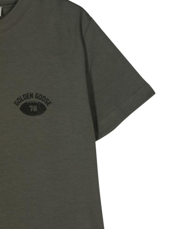  [키즈] 골든구스 티셔츠 GKP01403K P00173535548 GREEN - GOLDEN GOOSE