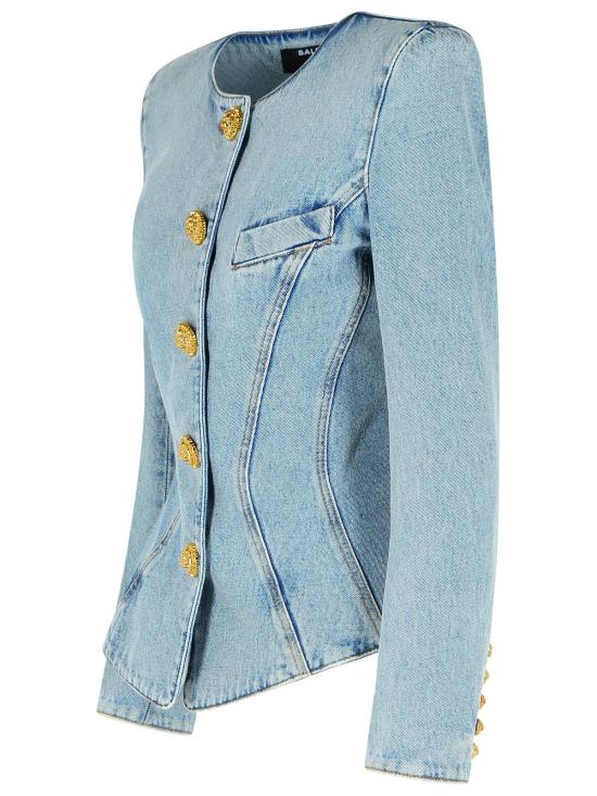 25FW 발망 자켓 FF0SK692DF976AW Light Blue - BALMAIN