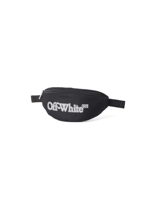 24FW [키즈] 오프화이트 가방 OBNO001K F24FAB0011080 BLACK - OFF WHITE