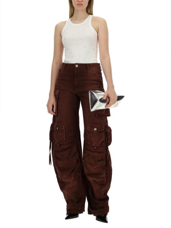 24FW 디 아티코 민소매 티셔츠 247WCT276 J051L480 WHITE - THE ATTICO