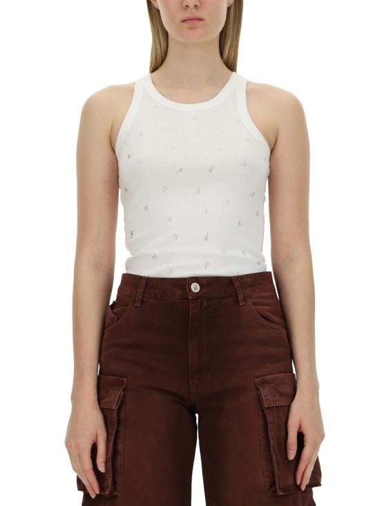 24FW 디 아티코 민소매 티셔츠 247WCT276 J051L480 WHITE