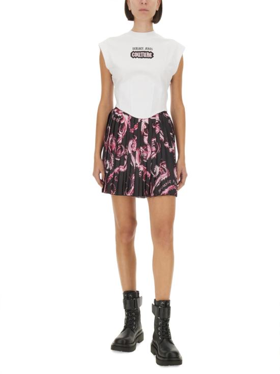 24FW 베르사체 민소매 티셔츠 77HAH611 J0005003 WHITE - VERSACE