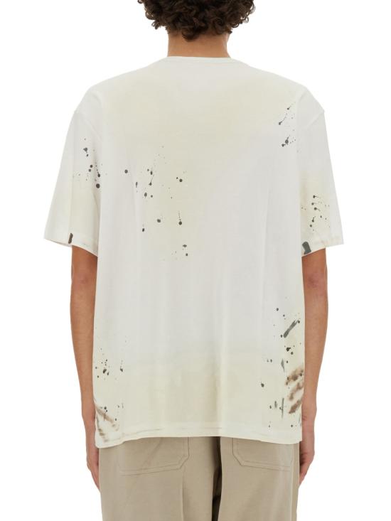  헬무트랭 반팔 티셔츠 O05HM596 100 WHITE - HELMUT LANG