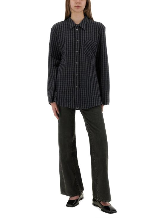 24FW 아워레가시 블라우스/셔츠 W4242DP PRINCIPALCHECKRURANWOOL GREY - OUR LEGACY