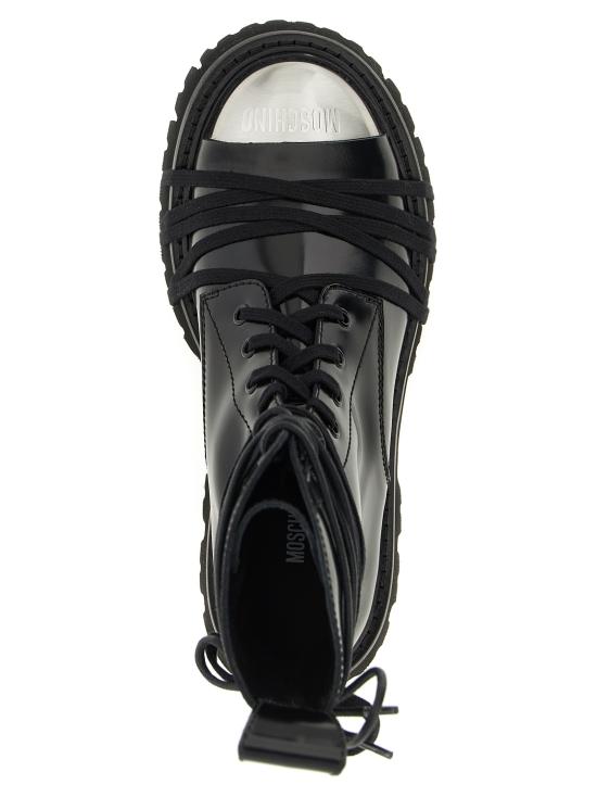 25FW 모스키노 부츠 MA24034G0NMG500A Black - MOSCHINO