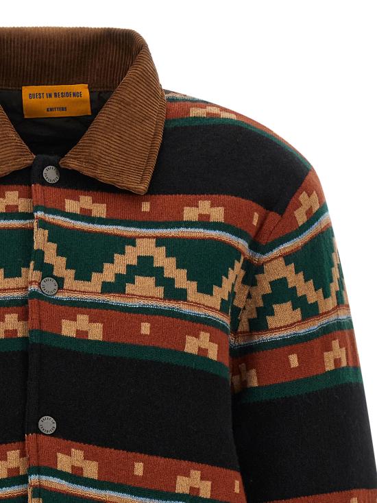 25FW 게스트 인 레지던스 자켓 M32919JHBLACKCOMBO Green - GUEST IN RESIDENCE