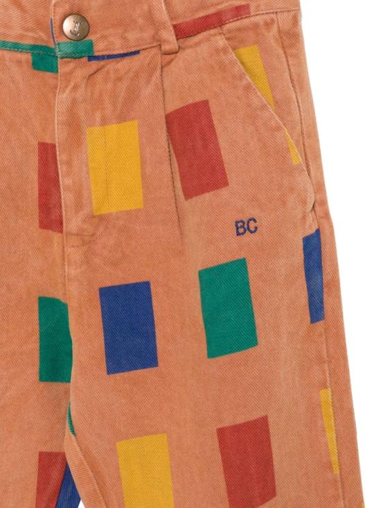 24FW [키즈] 보보쇼즈 스트레이트 팬츠 B224AC100K 211 BROWN - BOBO CHOSES