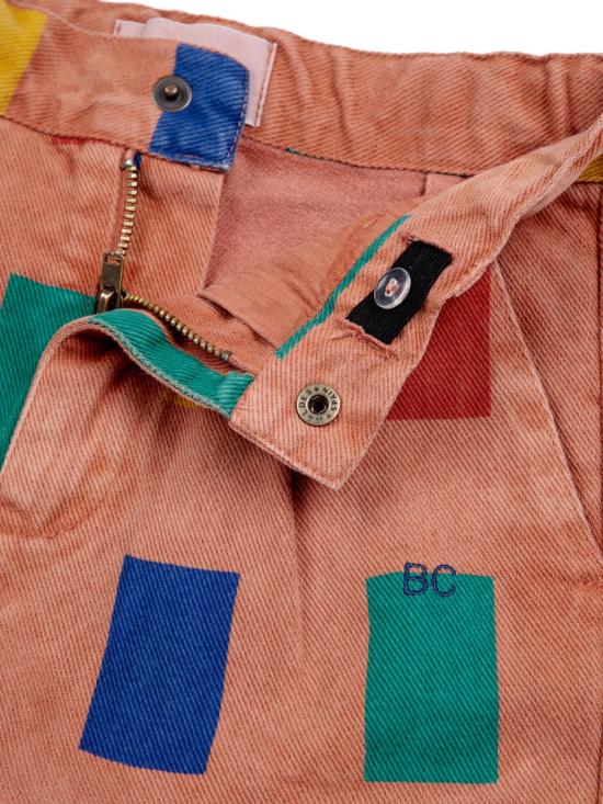 24FW [키즈] 보보쇼즈 스트레이트 팬츠 B224AC100K 211 BROWN - BOBO CHOSES