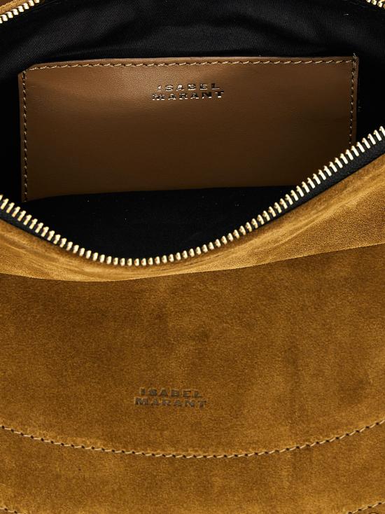 26FW 이자벨마랑 오스칸 소프트 지퍼 백 BF0066FAB2C03M50TA Brown - ISABEL MARANT