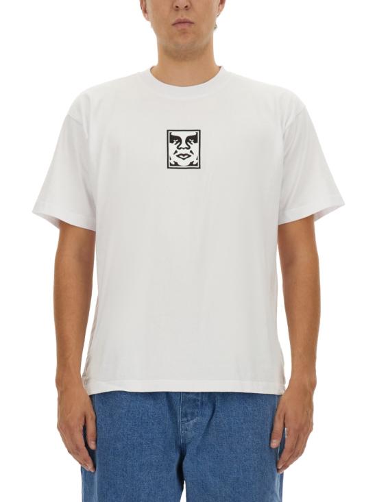  오베이 반팔 티셔츠 166913013 WHITE