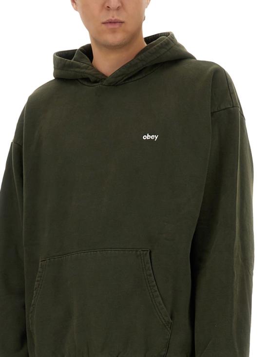  오베이 긴팔 티셔츠 112470194 PIGMENTROSIN BLACK - OBEY