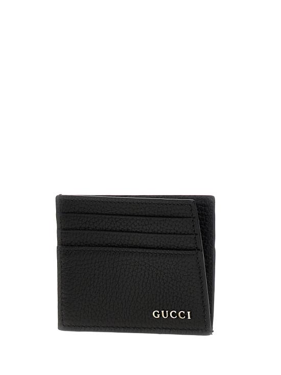 25FW 구찌 로고 카드 케이스 795285 AABXM1000 BLACK - GUCCI