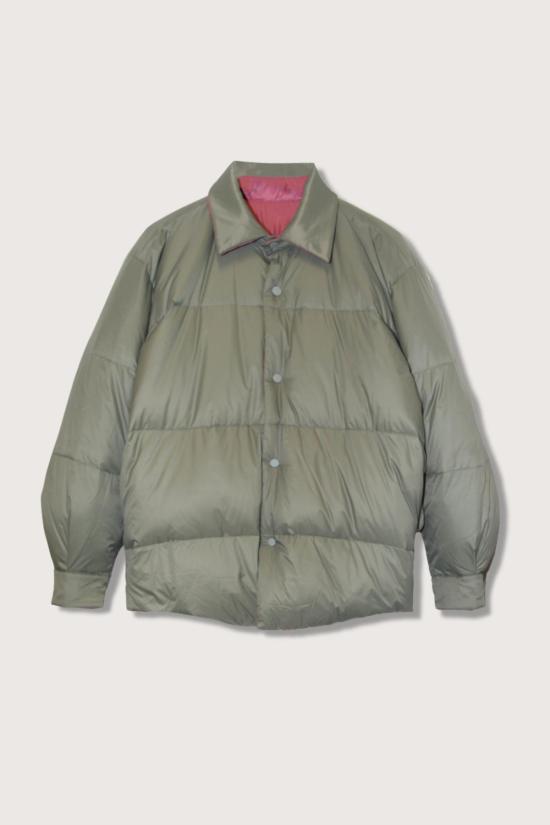  소피 드후레 봄버 자켓 소피 도레 오를로프 리버시블 다운 재킷 세이지/그레이프