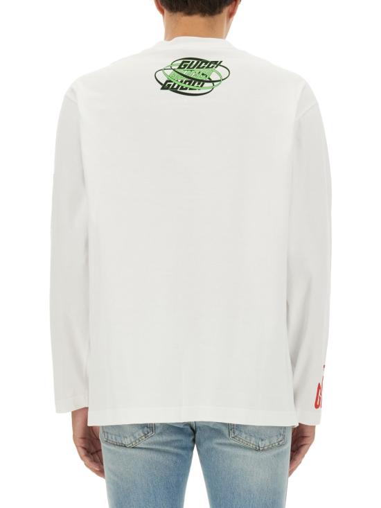 26FW 구찌 구찌 롱슬리브 티셔츠 784364 XJGRB9074 WHITE - GUCCI