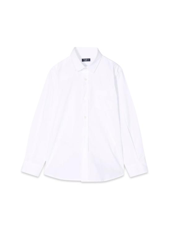 24FW [키즈] 일 구포 셔츠 COPCL176C0031K 010 WHITE - IL GUFO