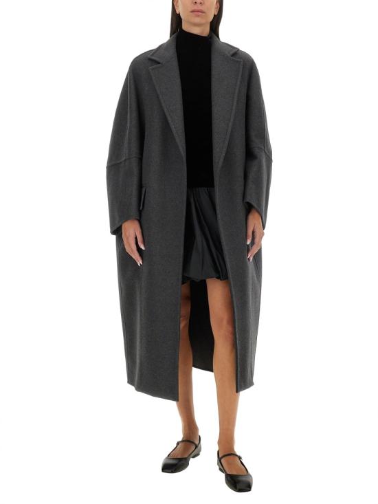 26FW 막스마라 아스부르고1234 울 캐시미어 코트 2421016433600 845003 GREY - MAX MARA