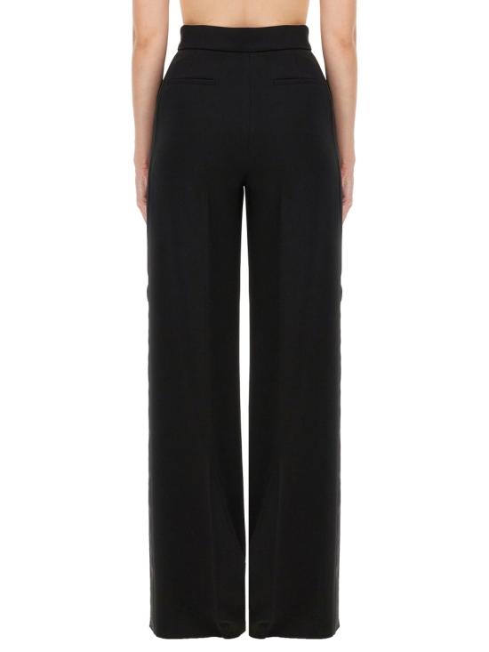 26SS 막스마라 스트레이트 팬츠 2421136044600 394003 BLACK - MAX MARA