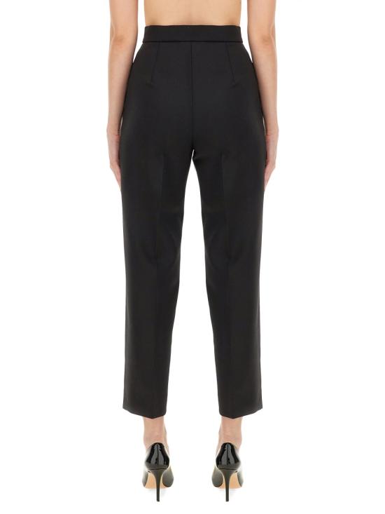 26FW 막스마라 버바노 울 트라우저 2421136062600 508003 BLACK - MAX MARA
