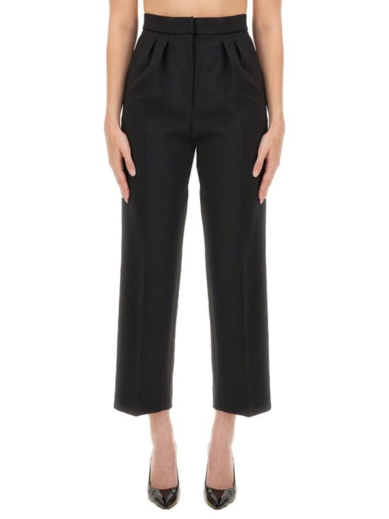 26FW 막스마라 버바노 울 트라우저 2421136062600 508003 BLACK