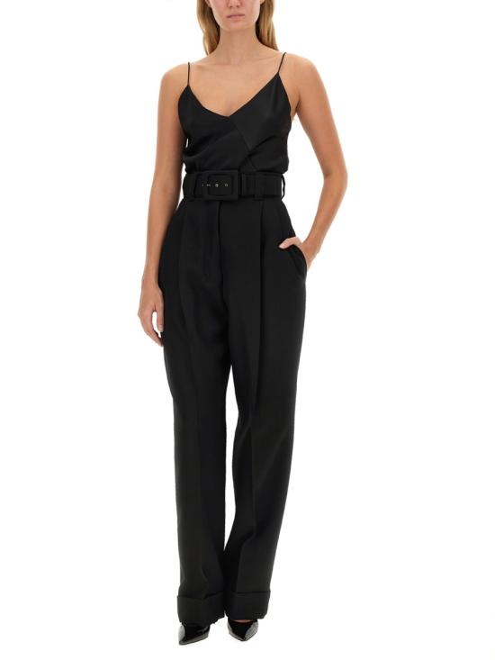 25FW 막스마라 민소매 티셔츠 2421166014600 214002 BLACK - MAX MARA